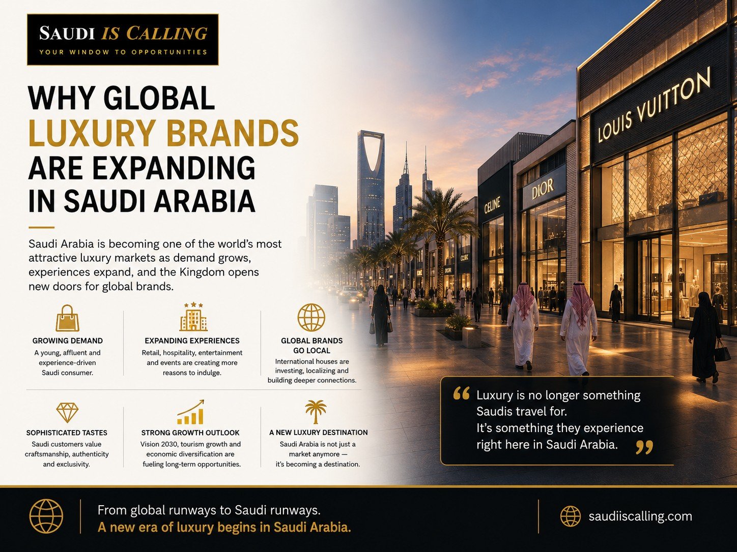 Why Global Luxury Brands Are Expanding in Saudi Arabia